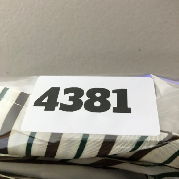 Kittenish Womens Button Front Top Size Small Stripe Oversized Long Flare Sleeve - Picture 14 of 15